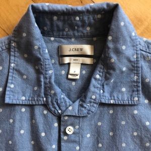 J. Crew Tops - J crew polka dotted button down J. Crew Tops - J crew polka dotted button down